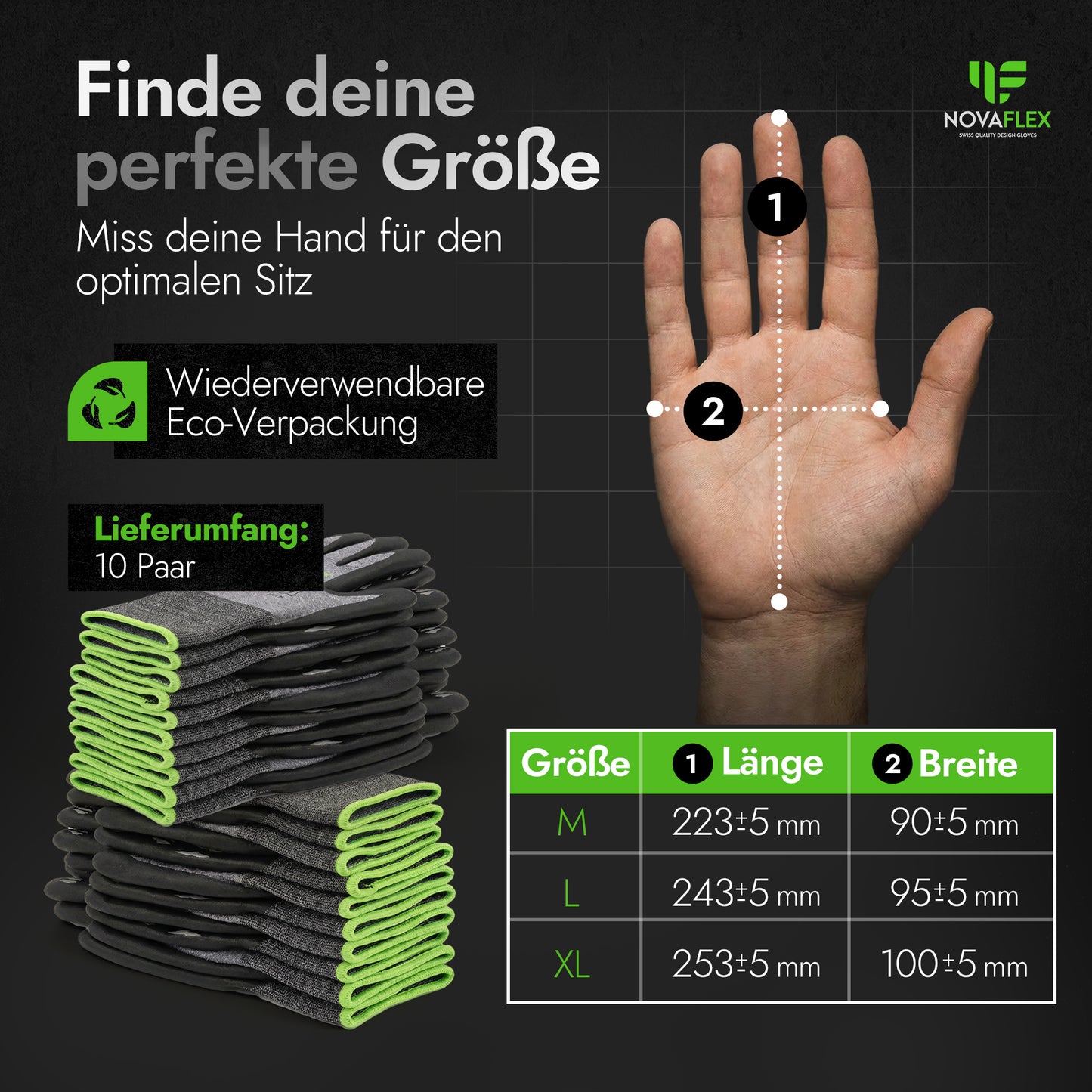 Novaflex Grip 10-pack